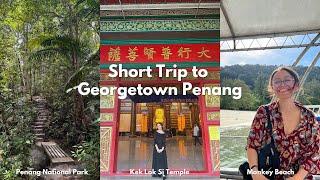 Short Trip to Georgetown, Malaysia | Hin Market, Monkey Beach, National Park, Night Life