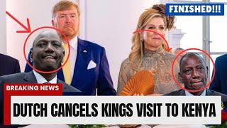 PANIC IN STATEHOUSE AS KENYANS FORCES DUTCH GOVERNMENT TO CANCEL KING WILLEM STATE VISIT TO KENYA