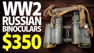 $350 | WW2 Soviet Russian Binoculars Review: Vintage Military Optics | Military Antiques Toronto