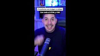 Transforma una imagen a código HTML y CSS