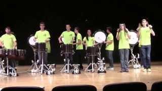 Waterford Kettering Drumline - Opener - 2014 MSU Day of Percussion