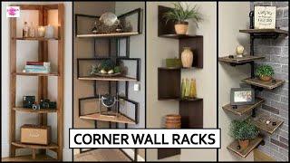 CORNER WALL SHELVES DESIGN | MODERN CORNER DECOR IDEAS 2022 | LINEN ALMIRAH DESIGNS 2022 | #SHELVES