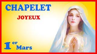 CHAPELET  Samedi 1er Mars - Mystères Joyeux