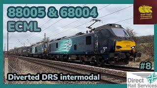 RARE Class 88/68 ECML Diversions at Retford