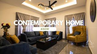 Stylish 4 BHK Modern House / Contemporary home / Kerala / Active Designs