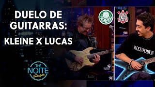 Marcos Kleine e Lucas Inutilismo duelam no palco do programa | The Noite (02/05/22)