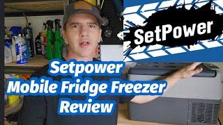 12v Setpower Mobile Freezer Fridge Review and uses.