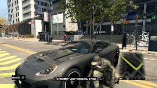 Watchdogs Enemy convoy gameplay