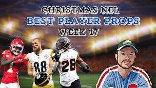 NFL Christmas Player Prop Picks for Wednesday, NFL Week 17 [12/25/2024]