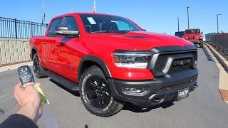 2021 Dodge RAM 1500 Rebel Crew Cab: Start Up, Walkaround, Test Drive and Review