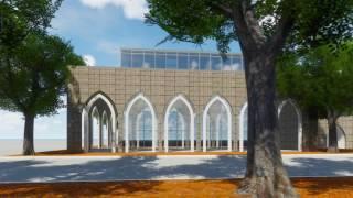 Islamic Research Center, Created by Revit + Enscap