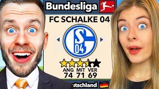 Meine FREUNDIN & ICH werden SCHALKE TRAINER! ️ (Schalke Karriere)