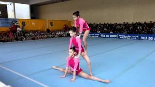 Gymnastics - Acrobatic Portuguese district championship - WG Juvenile ACM