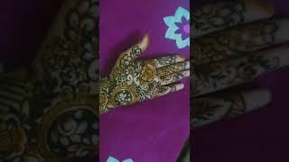 Floral mehndi design || Mina mehndi artist @mehndi world #floral