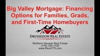 Financing Options for First-Time Homebuyers | Reno Nevada Homes for Sale