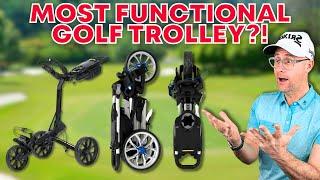 SLIMMEST Golf Trolley for 2024? Bagboy Slimfold Golf Push Trolley