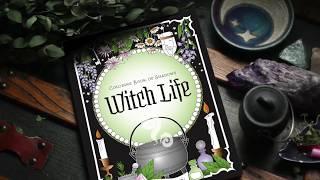 Coloring Book of Shadows: Witch Life