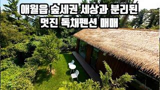 제주고 감성 독채펜션 매매, 애월읍 숲세권 세상과 분리된듯한 멋진 독채펜션 매매, 제주도감성숙소, 제주도주택, 농어촌민박