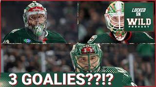 Are the Minnesota Wild Really Leaning toward a Three Goalie Rotation? #minnesotawild #mnwild