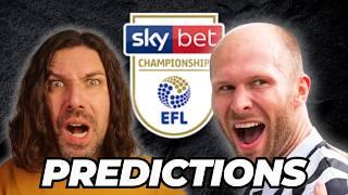 Championship SCORE PREDICTIONS - Round 16