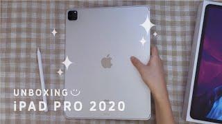 (ENG)  iPAD PRO 2020 UNBOXING (feat. iPAD Mini5) / 미니5세대 유저의 아이패드 프로 4세대 개봉기