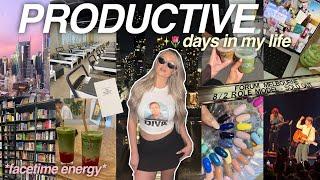 PRODUCTIVE & REALISTIC days in my life! | Freelancing, Editing, Pilates, Role Model Concert 