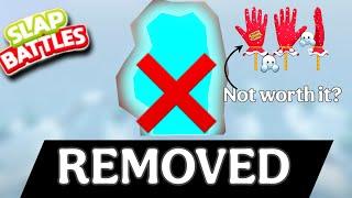 The Reason Behind Of The Christmas Event Removal... (SNOWBALL SMASH) | Slap Battles Roblox