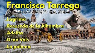 Francisco Tarrega  프란시스코 타레가 기타 연주  guitarra concierto #프란시스코타레가 #franciscotarrega