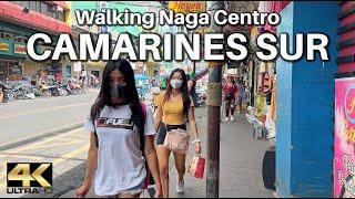 Walking in Camarines Sur NAGA CENTRO Bicol Philippines [4K]