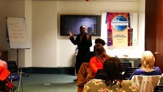 Tube Talk -  Alternative Truth - Toastmasters District 91 Humorous contest winner