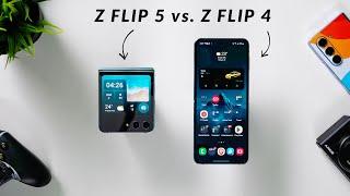 Samsung Galaxy Z Flip 5 vs Z Flip 4 - So Much Better!
