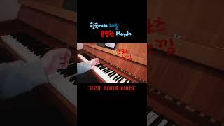 한국에서 제일 유명한 하이든 곡 #piano #피아노연습 #피아노