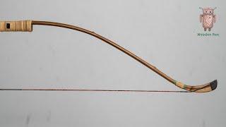 Build a recurve bamboo bow