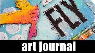 art journal | NEW Dina Wakley gloss sprays