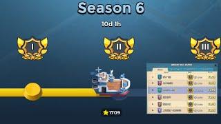 Boom Beach Warship Season 6 Legend Rank 109/120