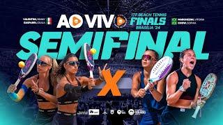 SEMIFINAL: VITÓRIA MARCHEZINI/ SOPHIA CHOW X GIULIA GASPARRI/ NINNY VALENTINI - ITF BT FINALS