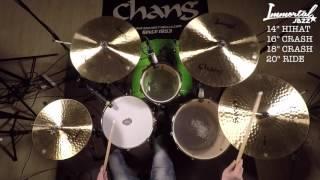 CHANG CYMBALS immortal Jazz for drum set