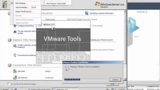 VMware vSphere CBT - Installing VMware Tools