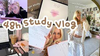 48 h Study with me Vlog das wird euch motivieren | MaVie Noelle