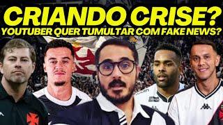 FAKE NEWS! JORNALISTA DE VASCO CRITICANDO JOGADORES - CLUBE ARGENTINO ESCULACHA VASCO EM NOTA.