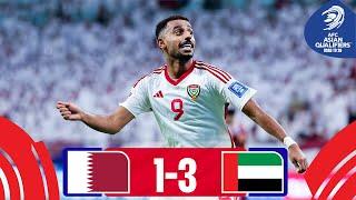 Qatar - United Arab Emirates | Highlights | #AsianQualifiers - Road To 26