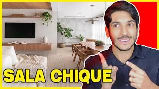 15 DICAS CRIATIVAS PARA TER UMA SALA CHIQUE