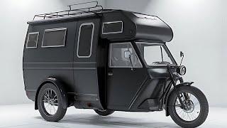 Black Series HQ19 Camper Tricycle – Luxury Meets Adventure