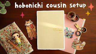 Setting Up My 2025 Hobonichi Cousin Creative Journal