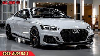 2026 Audi RS 5: Unleashed! A Deep Dive into the Ultimate Driving Machine