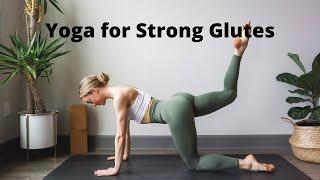 Yoga for Strong Glutes | Booty Workout | 20 mins