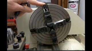 4 Jaw Chuck Centering on a Lathe (Jet BD-920W)