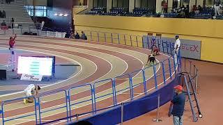 Zar Dumas 200m, 25.41s indoor banked-lane 6, Jan 14, 2017