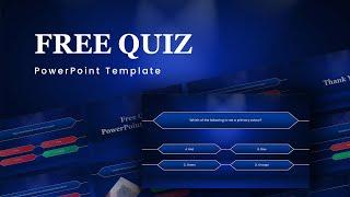 Free Animated Quiz PowerPoint Template | SlideBazaar