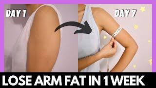 SLIM ARMS FAST | I tried Gabriella Whited arm workout for one week *Results*